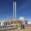 LNG Plant Liquefaction Generator Skid Gas Plant with Core Components-Engine PLC Motor for Sale
