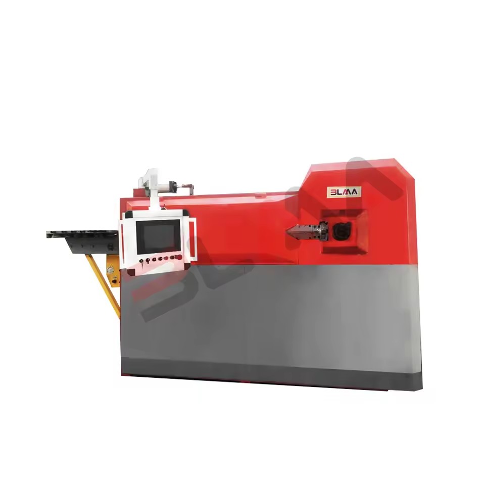 High Efficiency Double Cnc Wire Automatic Steel Rebar Stirrup Bending Machine