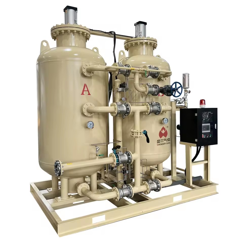 PSA Nitrogen Generator for Chemical Food Electronics with Low Energy Cost Durable Design