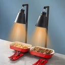 Commercial Buffet Heat Lamp | Adjustable Food Warming Lamp | Hotel Self-Service Infrared Heating Light Energy Saving Eco Mode