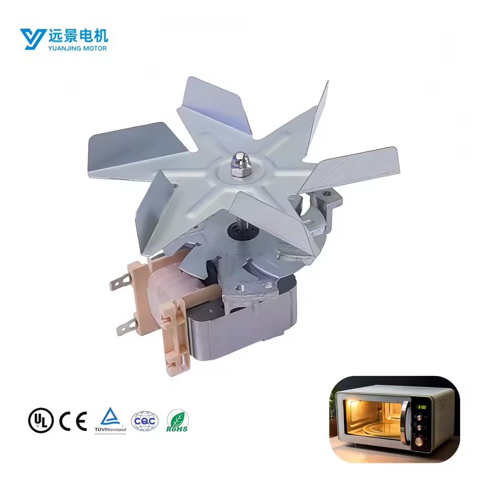 High-Temperature 110-240V Small AC Oven Fan 50Hz 700-1600RPM Shaded Pole Motor Single-Phase Explosion-Proof