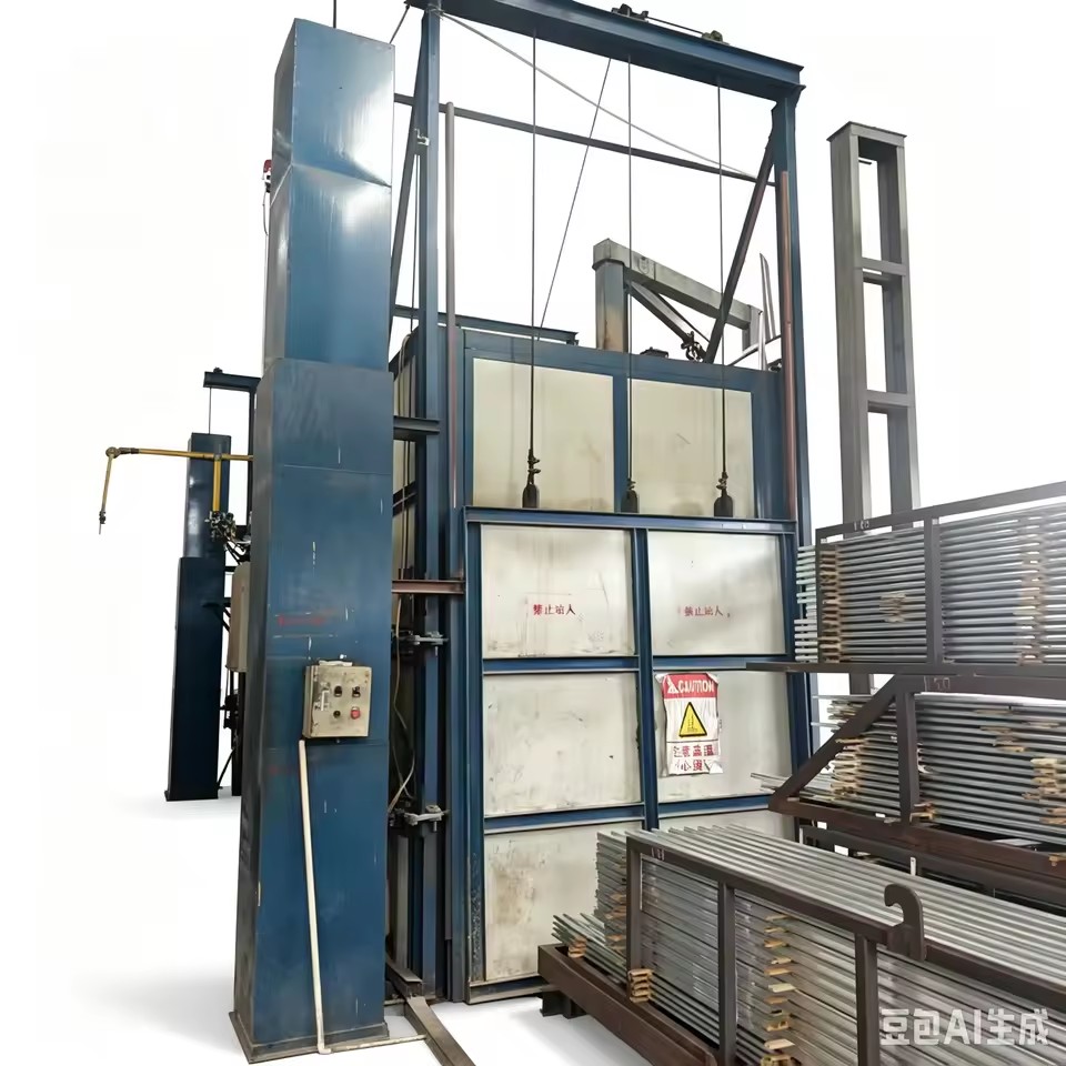 6 Frame Trolley Aging Furnace Energy Saving Equipment for Central Asia Medium Aluminum Extrusion Factory