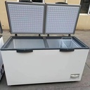 Save Energy 508L AC/DC 24V Big Capacity Commercial Freezer Battery Power Frozen Chicken Solar Chest Freezer