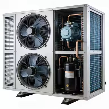 Energy-Saving 220V Side Air Outlet Condensing Unit 380V with Scroll Compressor
