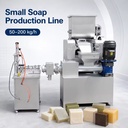 Small Scale Soap Production Line DDCT-100 20-200kg/h for Organic Soap to Achieve Energy Saving