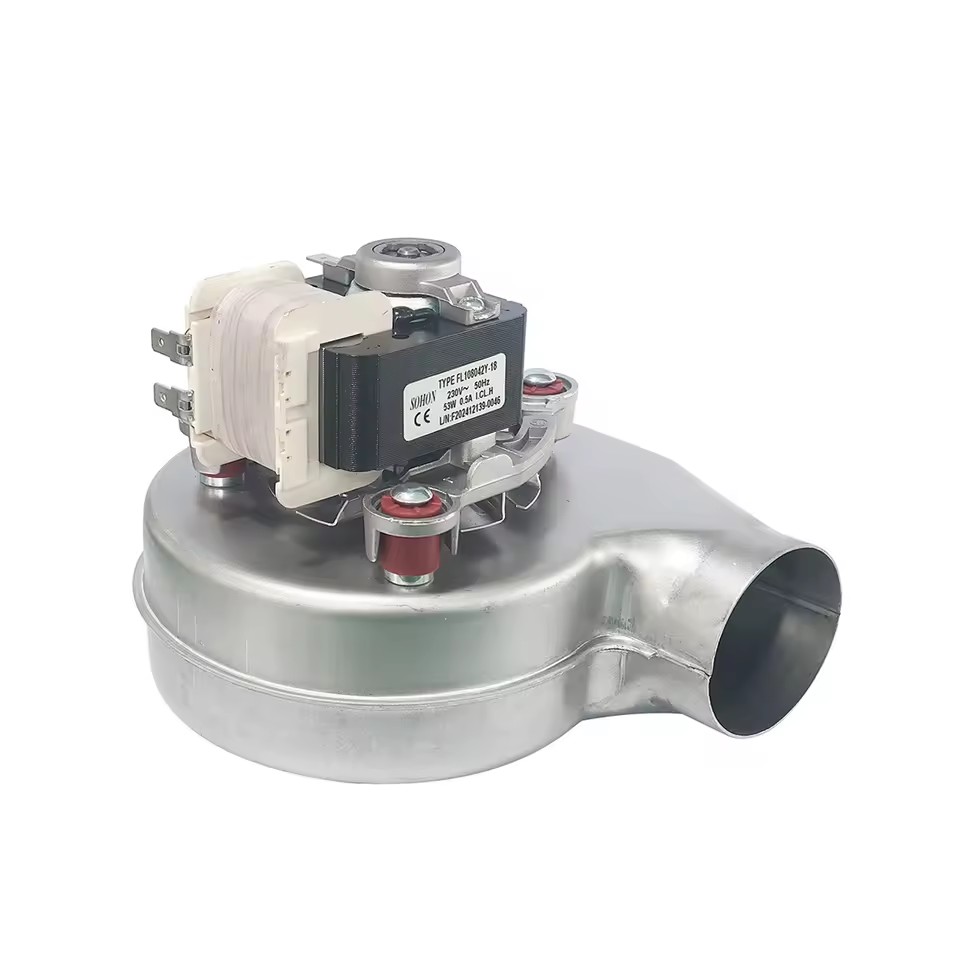 FL108042Y-18-53W Customized Gas Wall Mounted Boiler Circulating Fan Gas Boiler Fan