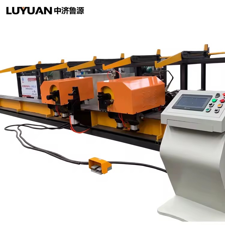 6-32mm Automatic Vertical Rebar Bending Line With Two Bending Molds