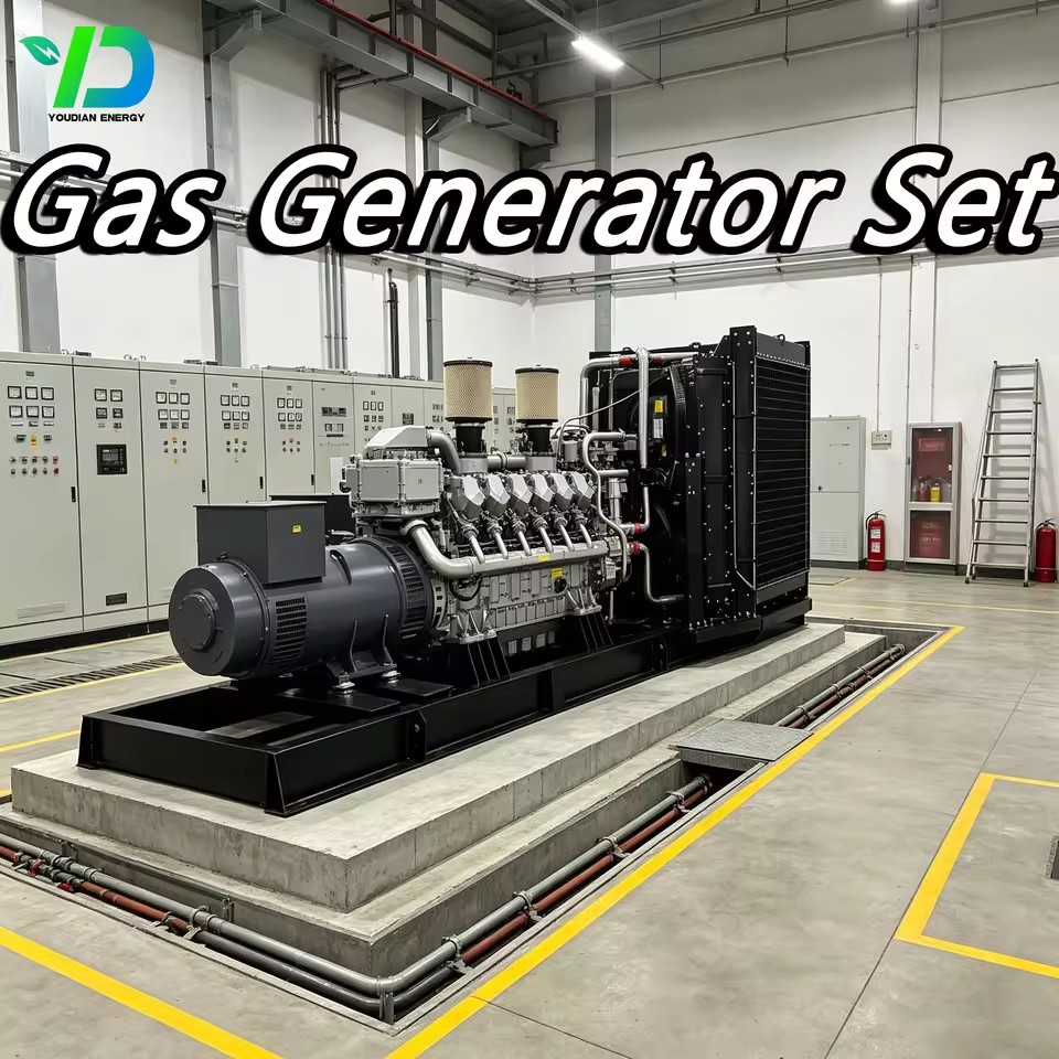 Natural Gas Generator Set 1000kW Combined Heat Power Cogeneration Unit for Industrial Heating