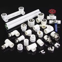 Wholesale PPR Plumbing Materials Plastic Pipes Fitting Plomber Socket Elbow Union Tee Coupling Water Ppr Fittings