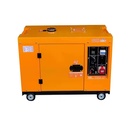 BRH Silent 9kw AC/DC Dual-Fuel Portable Generator Set with Remote Start for Natural Gas LPG Biogas Backup Power