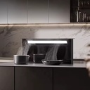 Internal Circulation Range Hood DC Inverter Touch Control Kitchen Exhaust Fan Class Energy Efficiency 51-60dB Quiet Stainless