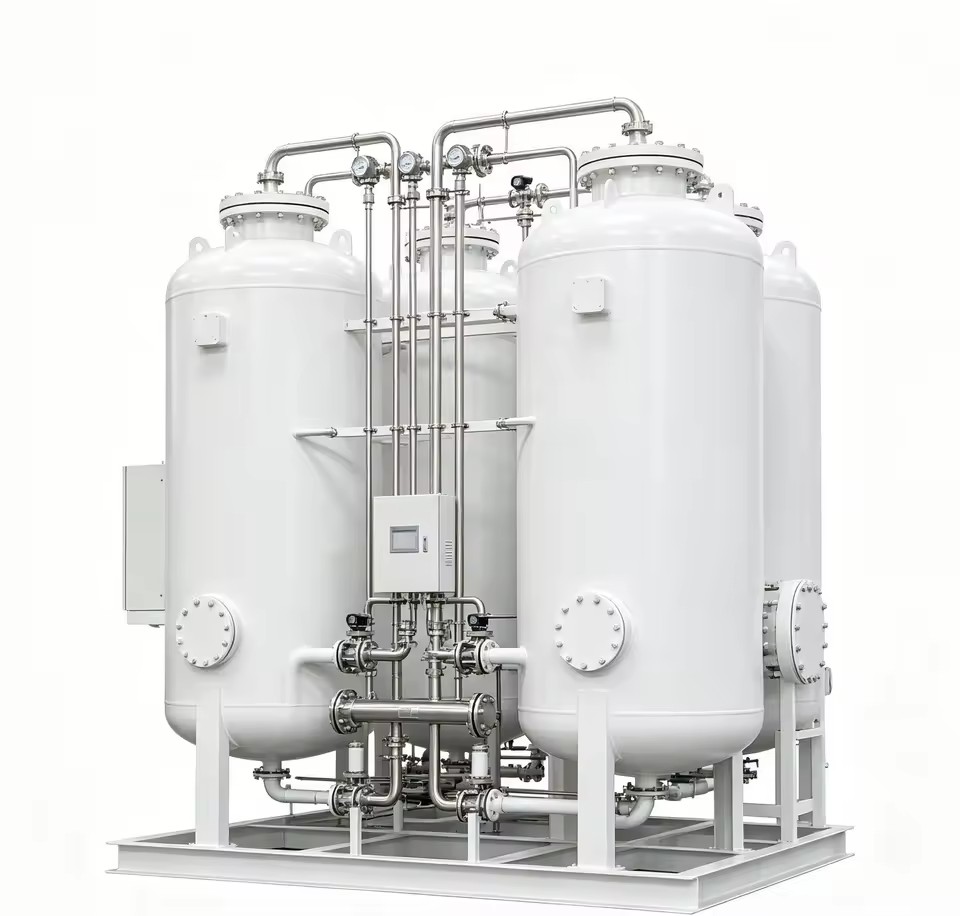 Industrial PSA Nitrogen Generator Complete Nitrogen Production System Long Service Life For Various Industrial Fields