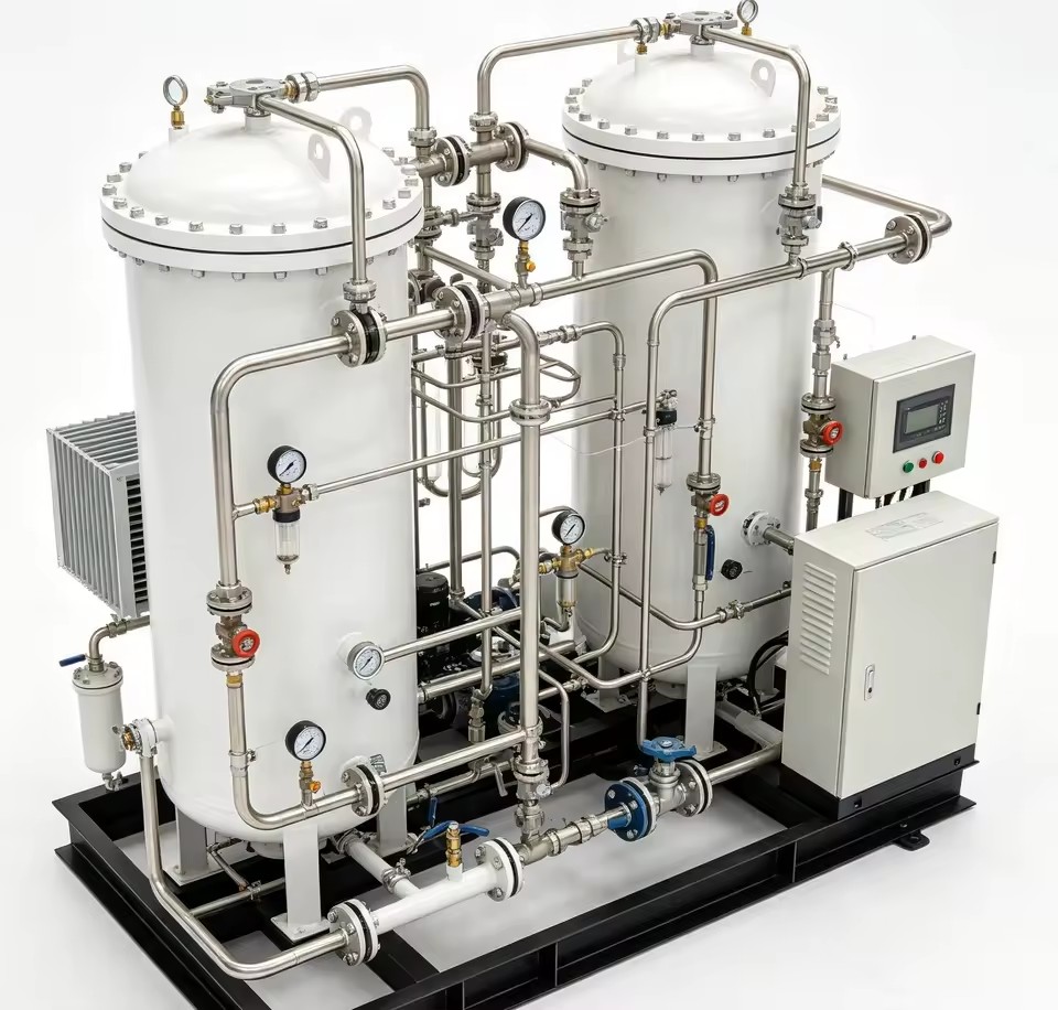 On Site PSA Oxygen Generator Energy Saving Oxygen Production Machine Stable Performance For Glass Processing Industry