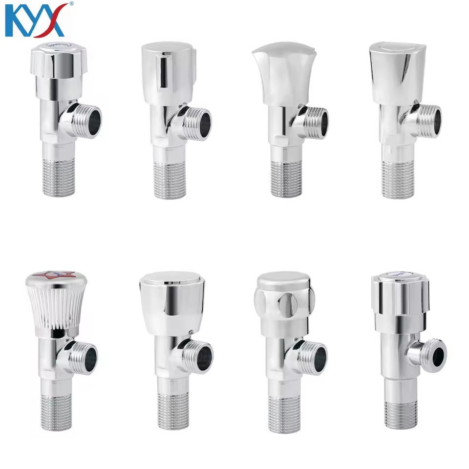 Angle Valve Household Toilet Water Heater Hot and Cold Water Faucet Universal Triangle Water Stop Valve
