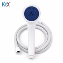 Multi-mode ABS Handheld Shower Head With PVC Hose Bathroom Plastic Shower Spray Nozzle for Water Heater