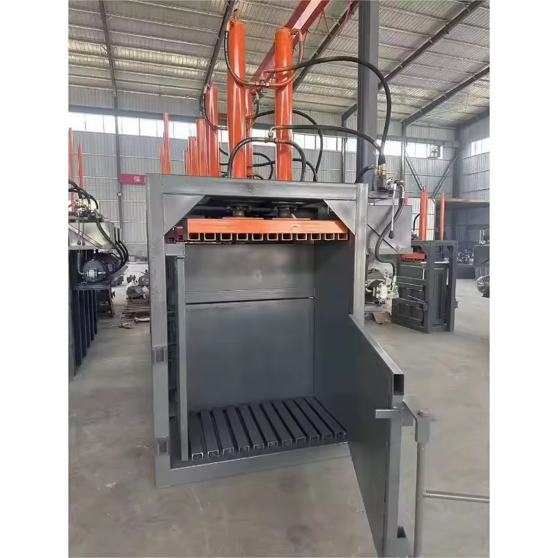 Hydraulic Vertical Baler 20 Ton for Waste Paper Cardboard Plastic Aluminum Stainless Steel Recycling Compactor Machine Energy