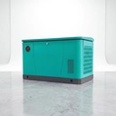12kW Residential Natural Gas Generator LPG Dual Fuel Smart Auto Start Ground Wall Roof Installation Solution