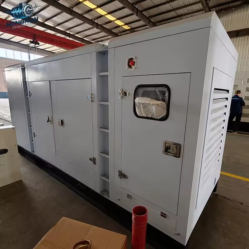 Nengron 500kW Natural Gas Generator 6CTA Leroy-Somer Remote Start Auto Start IP67 Water Cooled DC Airport Large Hospital CE EPA