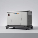8kW Home Standby Power Generator NG LPG Dual Fuel Auto Transfer Backup Easy Install Shipping Storage Mounting Rack