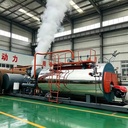 4t/h Natural Gas Steam Boiler 2.8MW WNS Series Automatic Steam Generator for Beverage Production and Juice Bottling Line