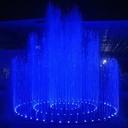 Energy Saving Portable Landscape Decoration Device Suitable for Courtyard Park Small Plaza Music Fountain