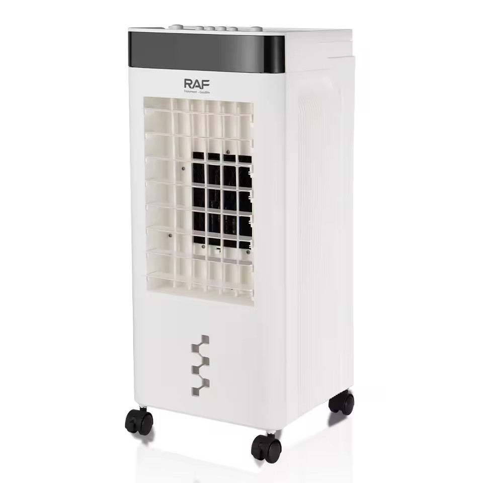 3 Speeds Eco-Friendly Portable Air Cooler with USB Charging Water Mist Function for Household Use