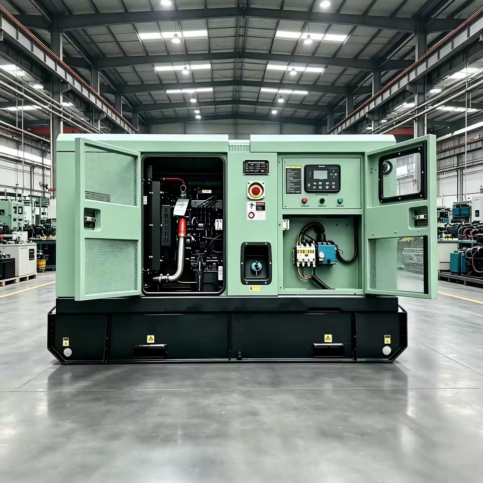 Silent Diesel Generator 50KVA 20kw 30KW 40KW 75KW Silent diesel Generator With ATS Suitable Factories Construction Sites