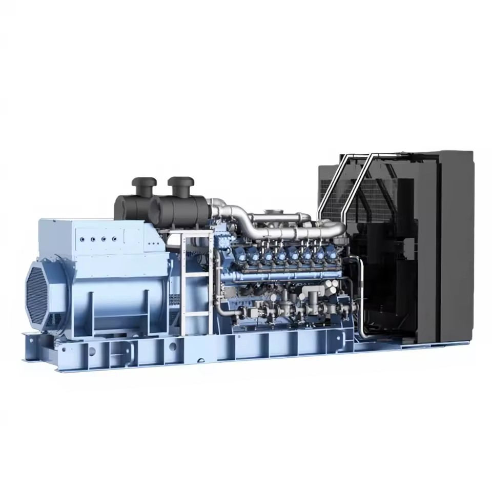 Diesel Generator Set 1000kW Chp Biomass Gasifier Power with 0.85 Efficiency Auto Start IP23 440V for Renewable Energy