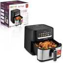 AKANE Air Fryer 1750W 6L Multi-Purpose Hot 360° Air Circulation Oil Reduced by 80% Digital Control for Roast Chicken Fries Cake