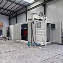 High Productivity 500kw 625kva 3 Phase 4 Wire 400V LNG CNG Natural Gas Motor Generator Set Gas Turbine BHKW CHP CUMMINS Engine