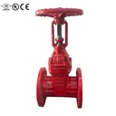FM UL Approved OS&Y Flanged Gate Valve Grooved End Ductile Iron for Fire Protection System