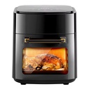 15L Stainless Steel Modern Air Fryer Silicone Liners LCD Display Touch Screen Control Oil-Free Electric for Household Healthier