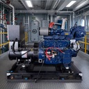 Factory Price Weichai 60kw 80kw100kw 120kw Marine Diesel Generator Set Saltwater Pump Heat Exchanger Marine Genset CCS Certified