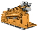 Used 2300KW CAT CG170B-20 Gas Generator Set