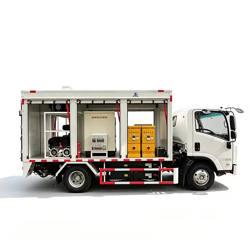Zero Emission Battery Energy Storage Truck Construction Site Emergency Backup Power Supply