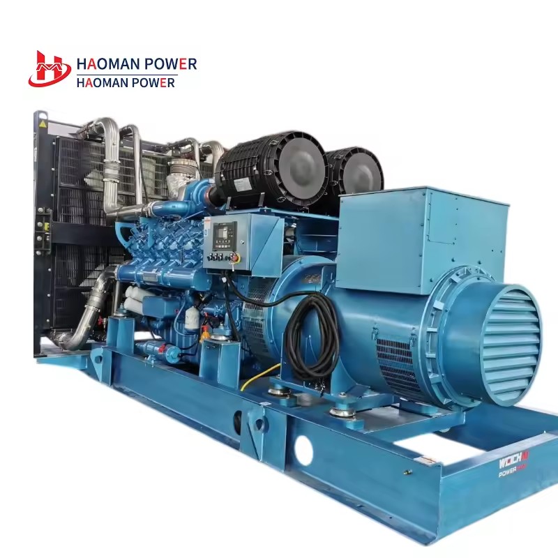 Diesel Generator Set High Power Gas Engine 1000Kw 1250Kw 1200Kw 1500Kva 1500kW 1875kVA a 3 Phase Synchronous Alternator