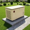 8kW Standby Gas Generator for Home NG LPG Dual Fuel Smart Auto Start Flexible Ground Wall Roof Installation