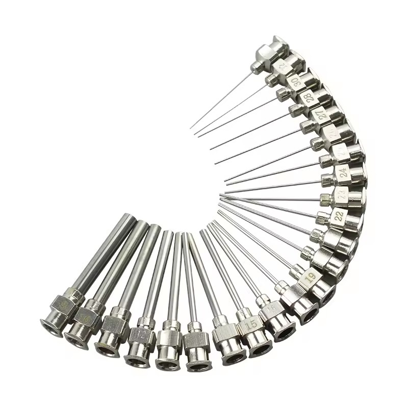 Factory Direct 1 Inch All-metal Stainless Steel Dispensing Needle