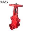 FM UL Listed OS&Y Gate Valve Resilient Seated Flanged End for Fire Suppression System