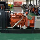 Yuchai 120kW 150kVA Natural Gas Generator Set Pipeline Gas Power Generator Silent Type Remote Control Continuous Power Supply