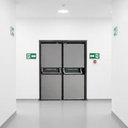 Energy Saving UL CE WH Standard Fire Proof Door Good Sealing for Office Commercial Space