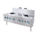 Commercial Stainless Steel GAS-FIRED Chinese Wok Range Energy Saving High Efficiency New Cooking Equipment