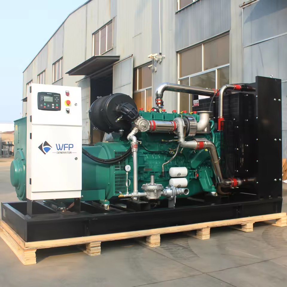 Natural Gas Generator 150kw 200kw 250kw Weichai Biogas LPG CNG LNG Generator Can Be Equipped with CHP, SYNC