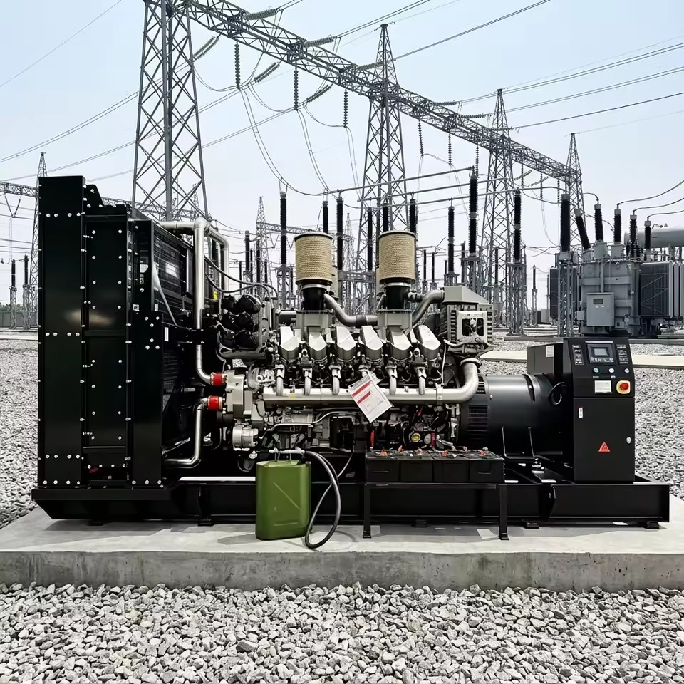 Industrial Natural Gas Generator Set 50kW 100kVA LPG Propane Silent Soundproof Genset Electric Power Plant Factory Mining