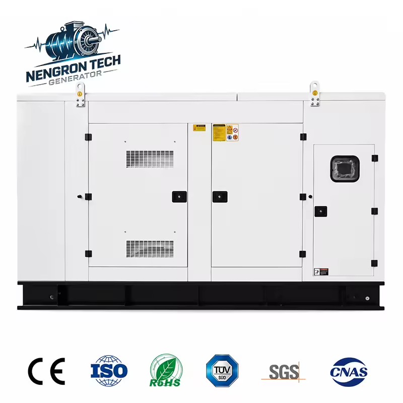 Automatic Start Silent Natural Gas Generator Set with Low Maintenance for Factories Hospitals and Construction Sites