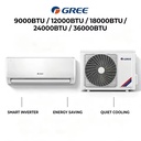 Ductless Inverter Split Air Conditioners Air Cooler AC 9000-24000 BTU Energy Saving 50/60Hz 220V Compressor for Office Apartment