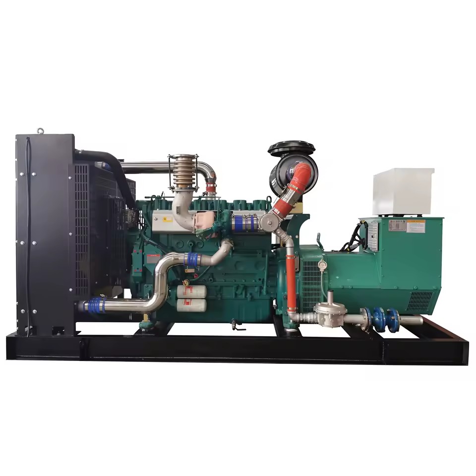 Natural Gas Generator Set 50KW 30kwLNG75kwLPG100kwCNG120kw150kVA200kwgasgenerator Set250kw300kW 350kW 400kW BioGas