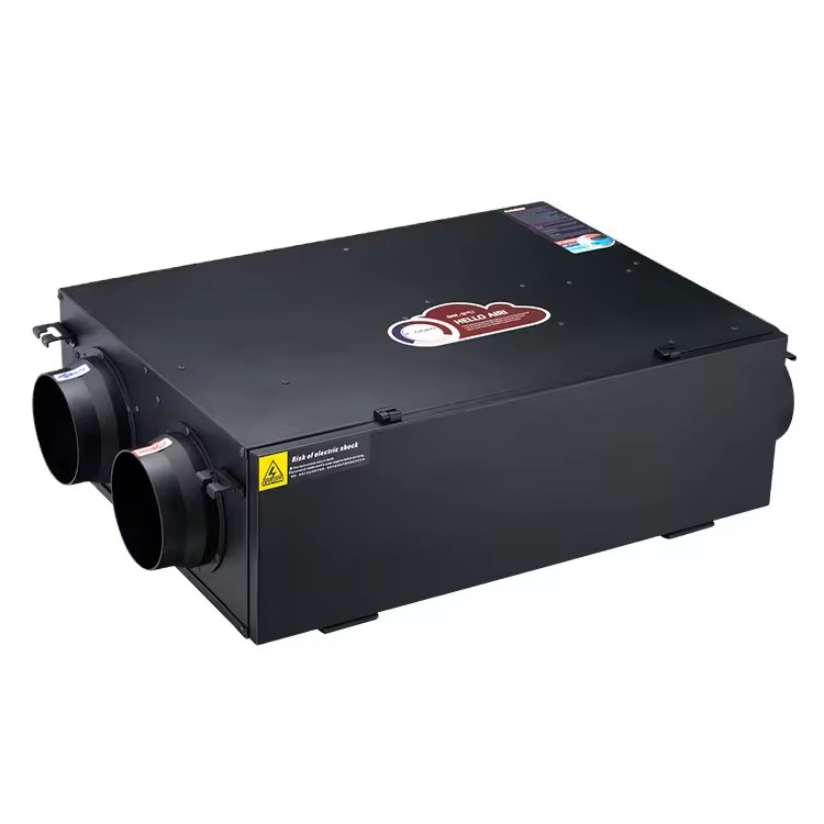 Energy Saving 1200m3/h Heating Recovery Ventilation Widely Used in Various Places