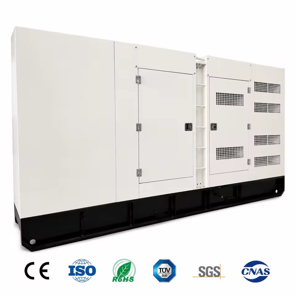 Low Noise Natural Gas Generator Weichai Engine Optimized Combustion System for Urban Waste Treatment Plant Power Supply