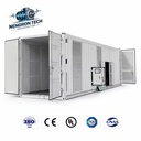 Cummins Engine Containerized Natural Gas Generator Set 200kW 400kW 600kW Optional Low Noise Genset for Large Industrial